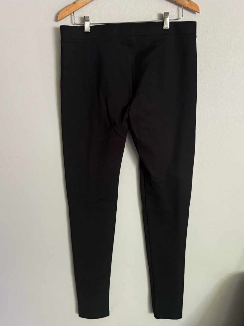 Double D Ranch Women's L Black Leggings with White Geometric Embroidery - Picture 5 of 11